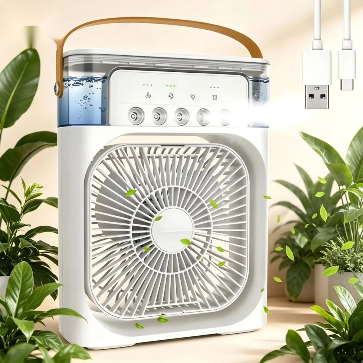 Ventilateur rafraîchisseur d'air, brumisateur